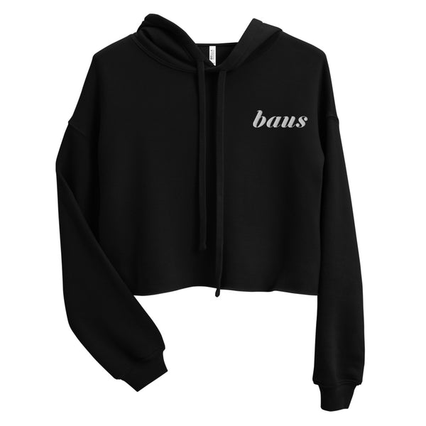 Branded Bella + Canvas Crop Hoodie - Baus Beauty